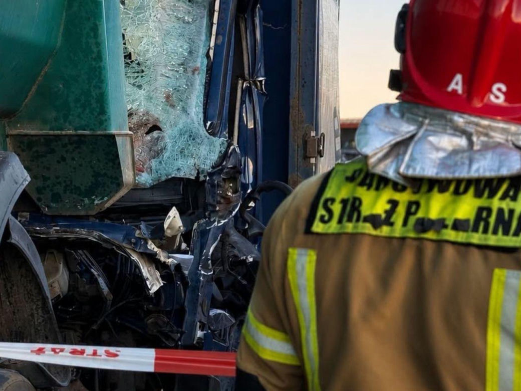 Wypadek na A4 w Katowicach