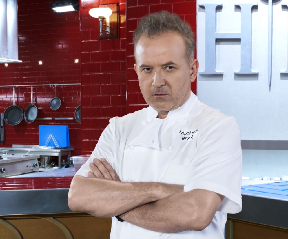 Michał Bryś - nowy prowadzący Hell's Kitchen