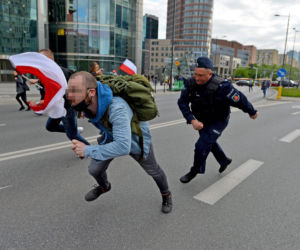 Protest przedsiębiorców w Warszawie