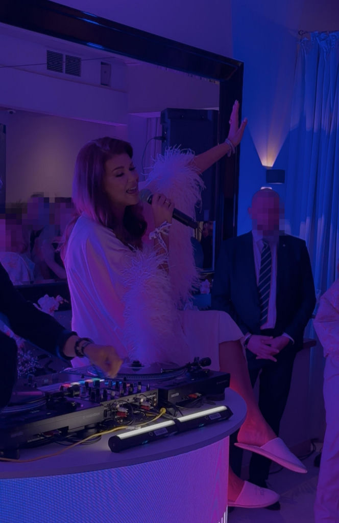 Edyta Górniak tańczyła w szlafroku i kapciach