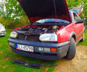 Sławomir Zapała szczyci się, że ma volkswagena golfa III