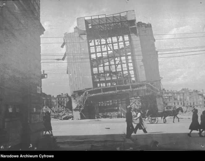 Warszawa dawniej i dziś. Dworzec Główny