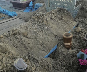 Zbezcześcili mi grób taty