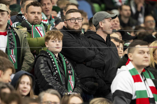 Legia Warszawa - Górnik Zabrze: Zdjęcia kibiców i zawodników z meczu 28. kolejki PKO BP Ekstraklasy