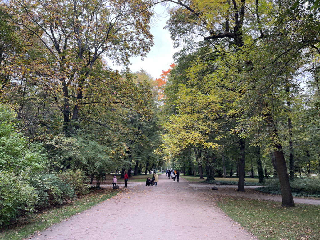 Łazienki Królewskie - 1 października 2022 r. 