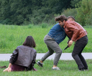 M jak miłość odc. 1906. Agnes (Amanda Mincewicz), Martin (Paweł Izdebski), Paweł (Rafał Mroczek)