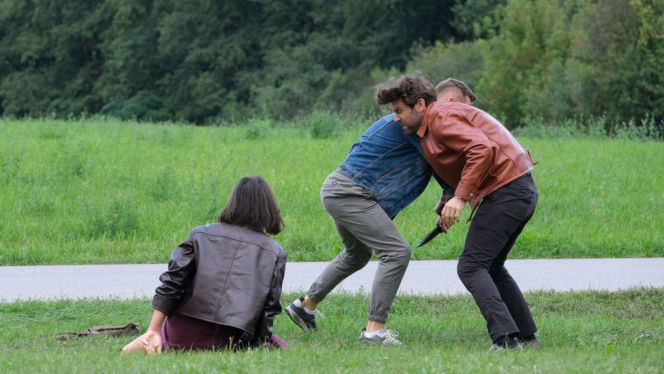 M jak miłość odc. 1906. Agnes (Amanda Mincewicz), Martin (Paweł Izdebski), Paweł (Rafał Mroczek)