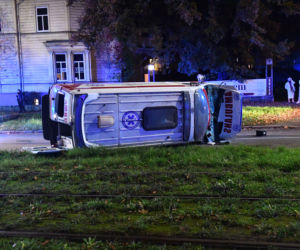 Szczecin: Wypadek karetki pogotowia.