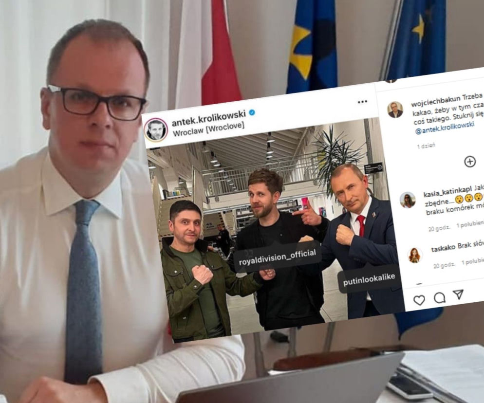 Prezydent Przemyśla miażdży Antka Królikowskiego. Aktor wydał oświadczenie