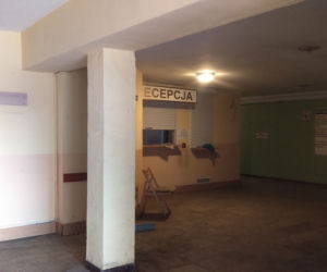Basen elanowski tuż przed wyburzeniem