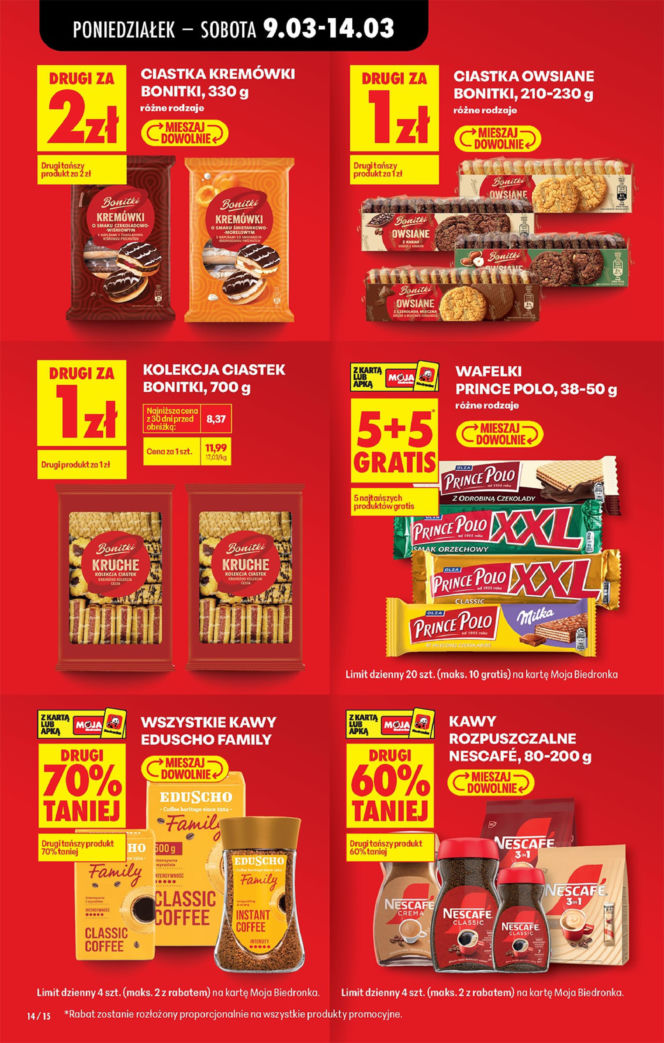 Biedronka - gazetka promocyjna 9.03.2026