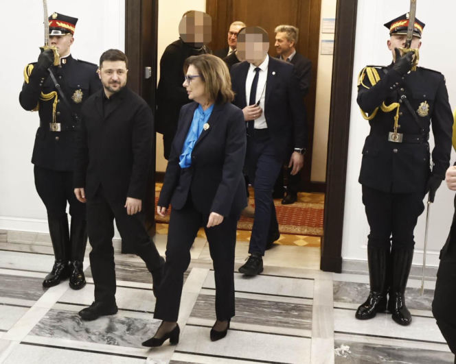 Wołodymyr Zełenski, Małgorzata Kidawa-Błońska