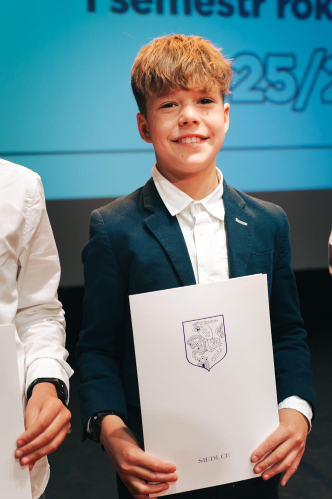 Najzdolniejsi uczniowie odebrali stypendia Prezydenta Miasta Siedlce