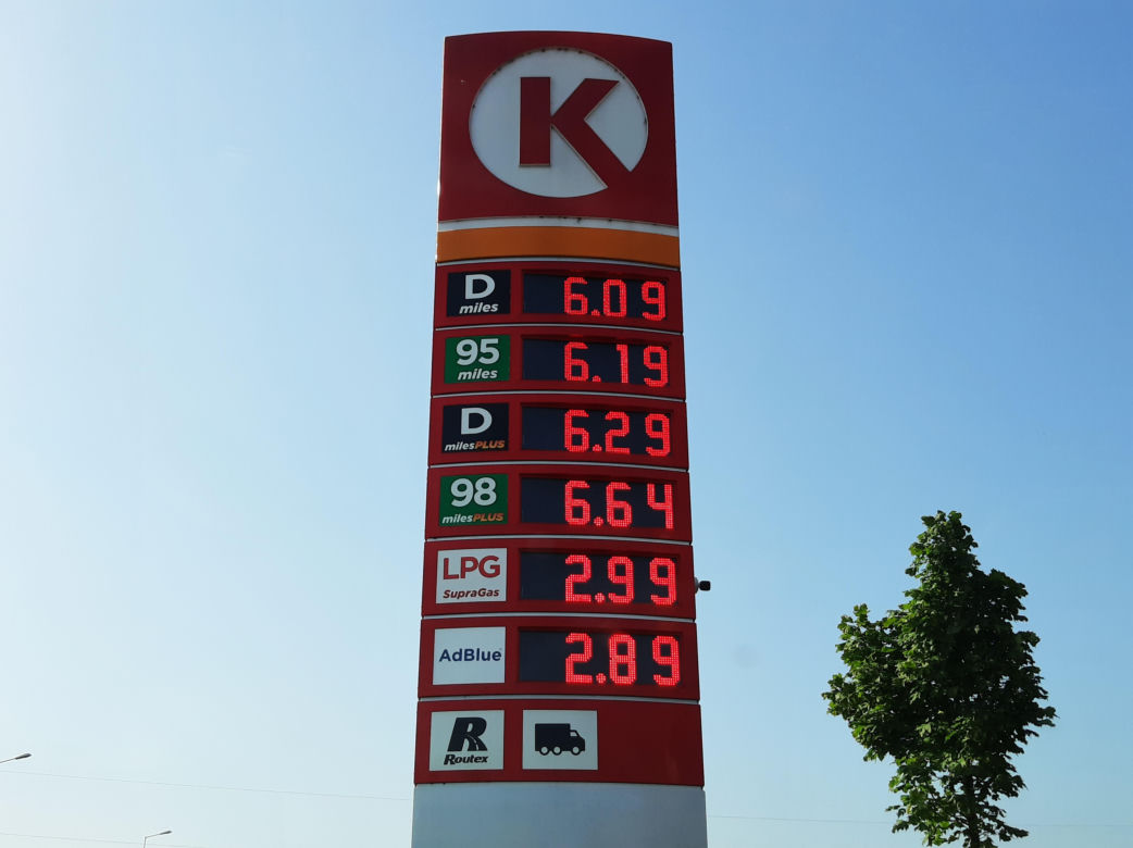 Aktualne ceny paliw na stacjach w Rzeszowie