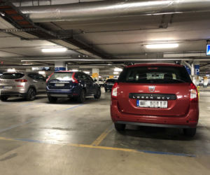 Otwarcie galerii handlowych - parkowanie