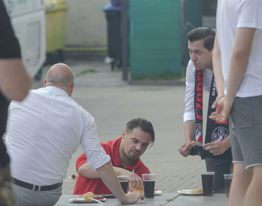 Michał Wypij. Najpierw mecz, potem piwko