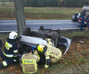 Wypadek na drodze krajowej nr 20
