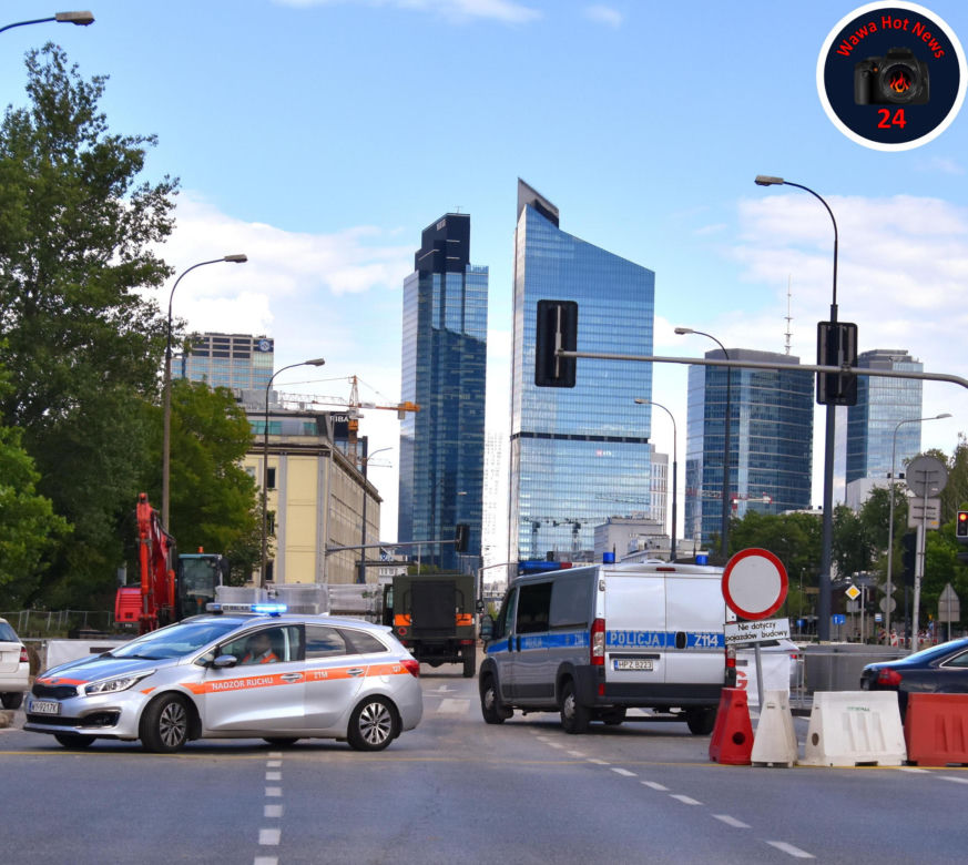 Wielka ewakuacja na Woli w Warszawie. Robotnicy znaleźli bombę