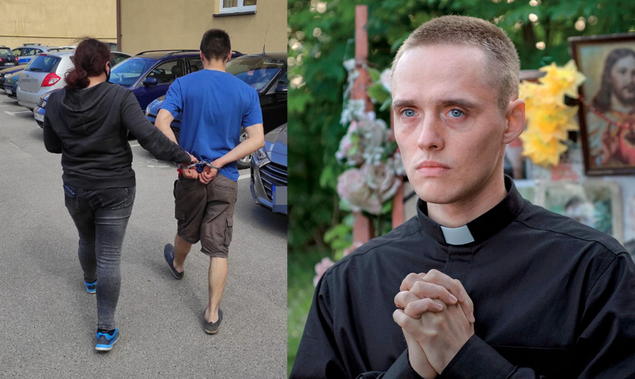 Fałszywy ksiądz z filmu „Boże Ciało” zatrzymany przez policję! Kradł ogrodzenie w Ostrowi Mazowieckiej