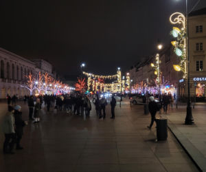 W Warszawie rozbłysła świąteczna iluminacja