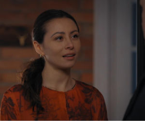 M jak miłość odc. 1931. Joanna (Dominika Sakowicz), Artur Rogowski (Robert Moskwa)