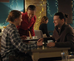 M jak miłość odc. 1930. Natalka (Dominika Suchecka), Mikołaj Lipiński (Mateusz Kościukiewicz)