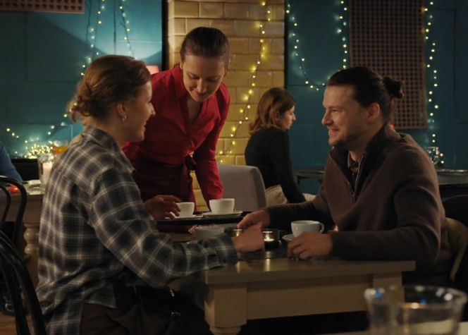 M jak miłość odc. 1930. Natalka (Dominika Suchecka), Mikołaj Lipiński (Mateusz Kościukiewicz)