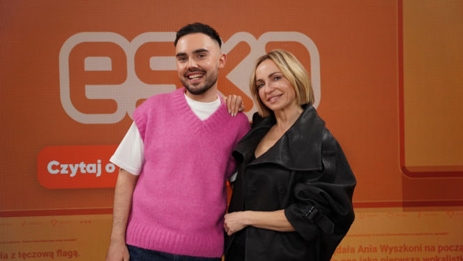 Anna Wyszkoni w formacie "Gwiazdy przejmują ESKA.pl"