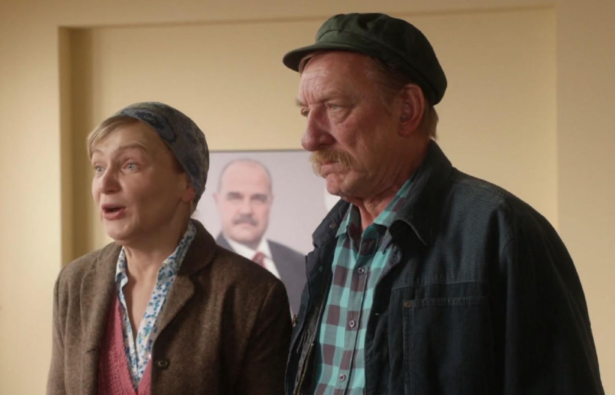 Ranczo 10 sezon odc. 120. Solejukowa (Katarzyna Żak), Solejuk (Sylwester Maciejewski)