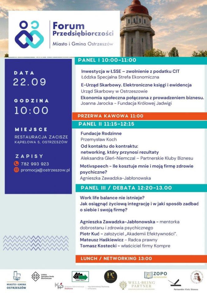 IV Forum Przedsiębiorczości w Ostrzeszowie