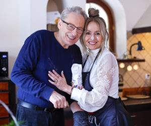 Borkowski w ogniu miłości! Nocne szaleństwa i balony dla żony rozgrzały sieć