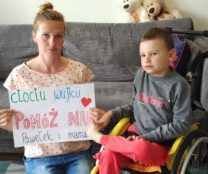 Żory: Pawełek nie chodzi i nie mówi. Przerażająca choroba małego chłopca