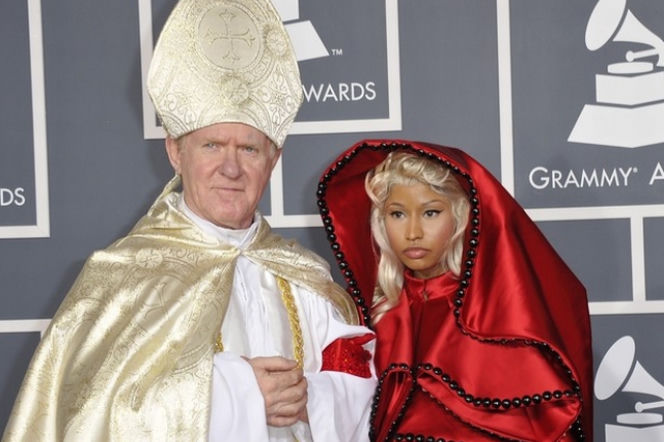Nicki Minaj na rozdaniu Grammy