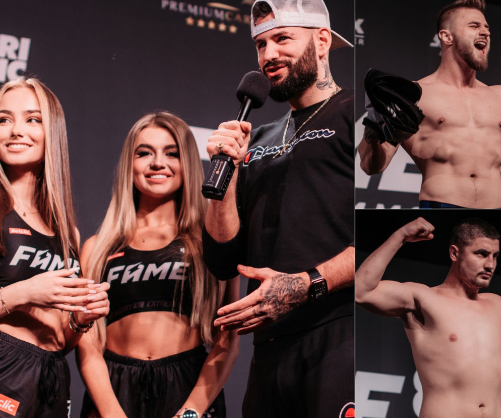 Fame MMA 10 - ważenie: GODZINA i WYNIKI. O której i ile waży Don Kasjo, Parke i Dubiel?