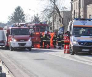 Wypadek Błonie k. Warszawy. Motocyklista nie żyje