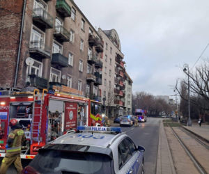 Pożar mieszkania przy ul. Wileńskiej (29.12.2025)