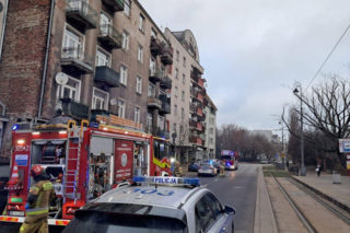 Pożar mieszkania przy ul. Wileńskiej (29.12.2025)