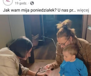 M jak miłość nowy sezon. Antoś (Mikołaj Jankowski), Agnes (Amanda Mincewicz) na planie