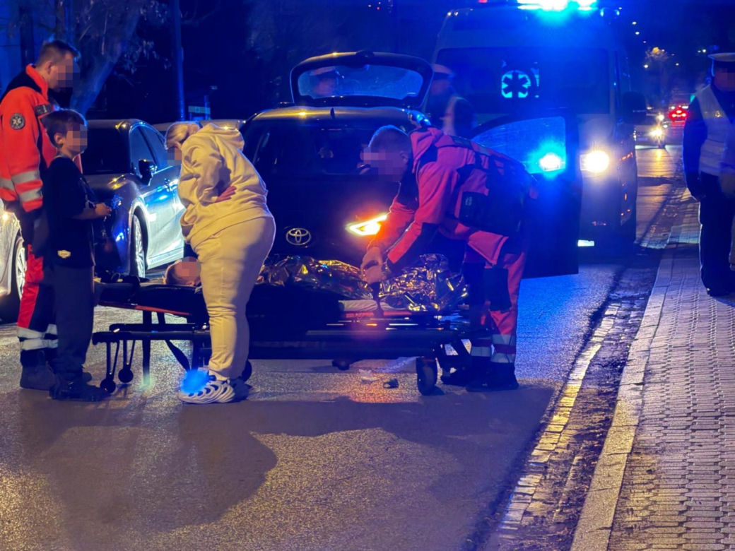 Ochota potrącenie dziecka