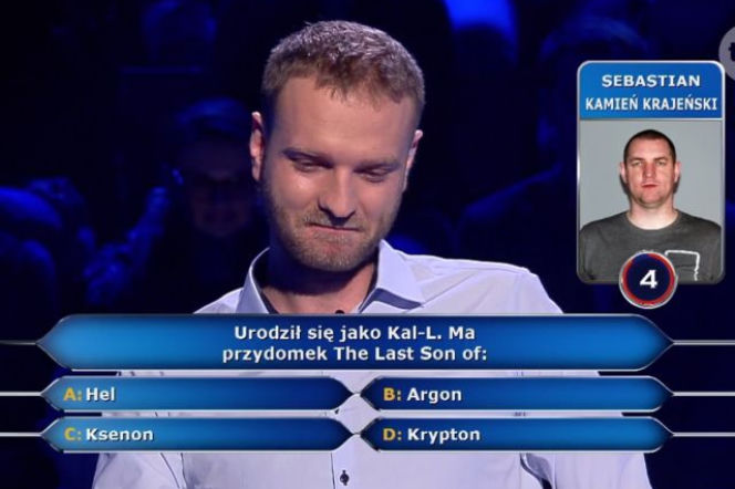 The Last Son of...? Pytanie w Milionerach o przydomek Kal-L