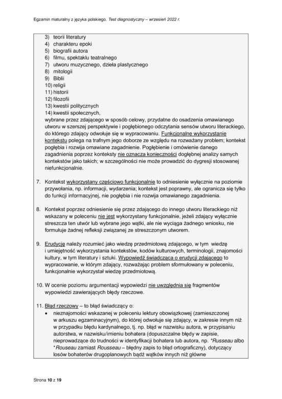 Matura próbna 2023: Polski. Odpowiedzi CKE i oficjalny klucz do zadań