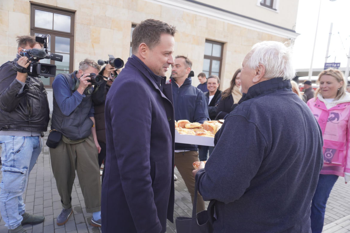 Rafał Trzaskowski w Skarżysku-Kamiennej. 19 maja 2025