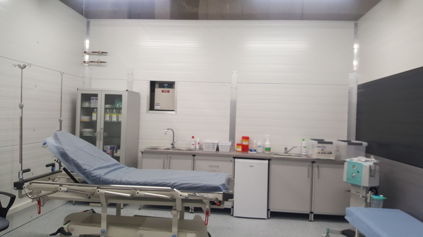 Szpital tymczasowy w Katowicach gotowy na przyjęcie pacjentów