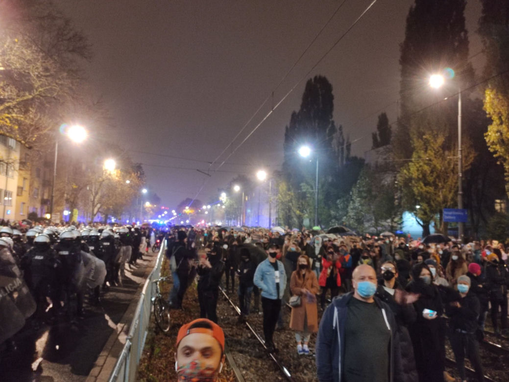 Wielki protest pod domem Kaczyńskiego
