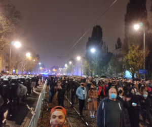 Wielki protest pod domem Kaczyńskiego