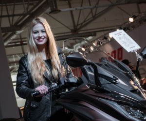 Hostessy na Warsaw Motorcycle Show