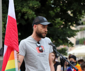 Demonstracja Nie damy się zastraszyć w Toruniu