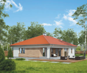 Domy o powierzchni 120 m2