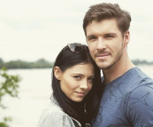 M jak miłość. Iza (Adriana Kalska), Marcin (Mikołaj Roznerski)