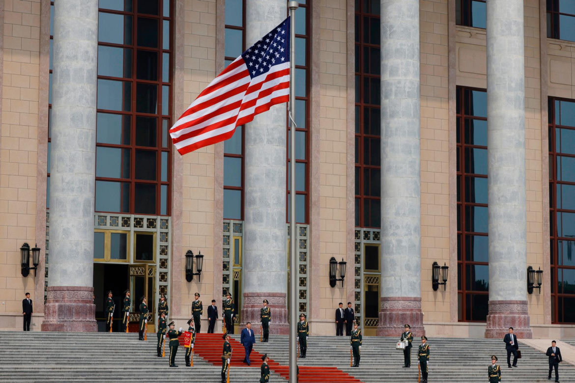 Trump w Chinach! Zobacz spotkanie. "Wielki przywódca, fantastyczna przyszłość"